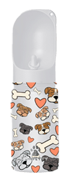 Customize Dog Water Bottle Design